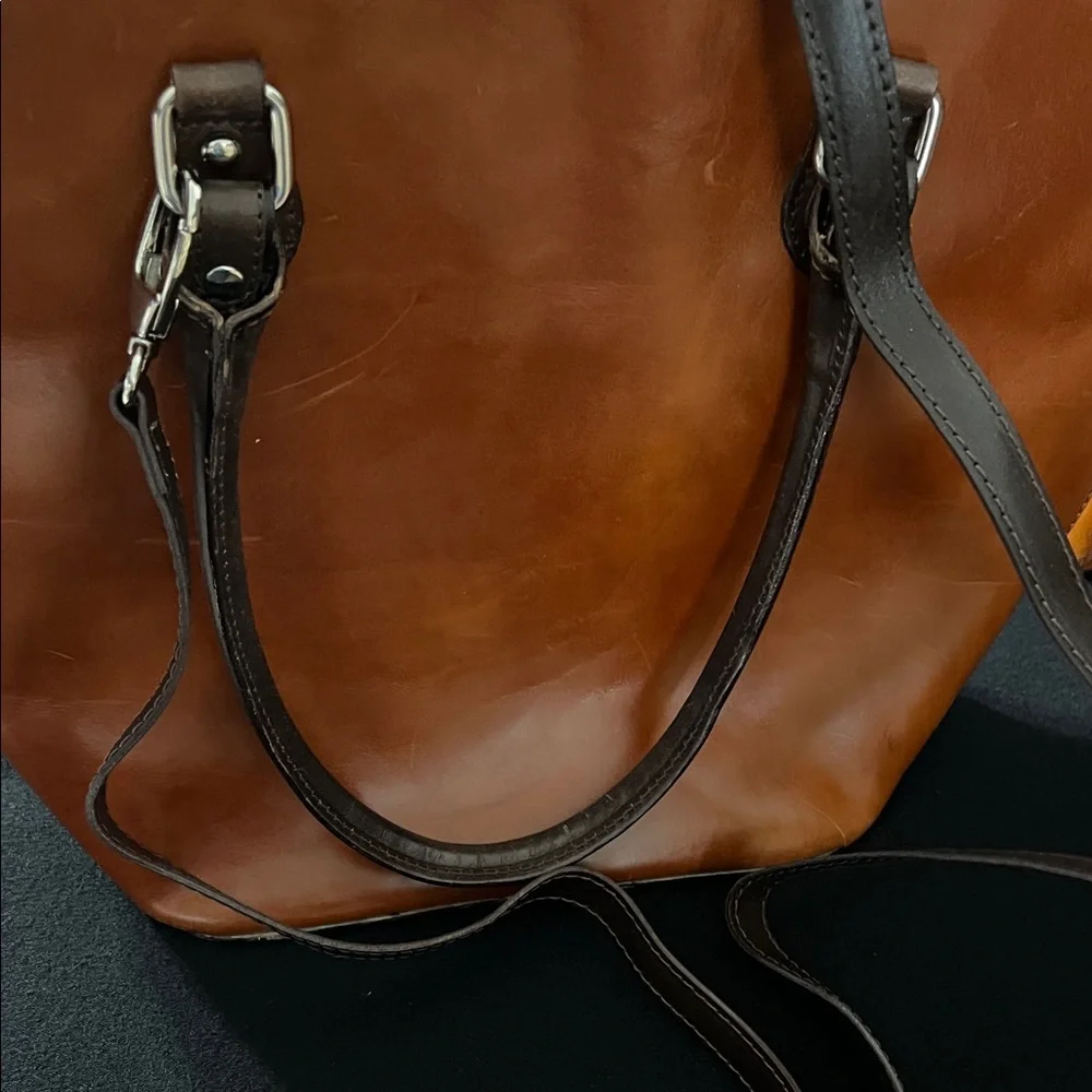 Brown Leather Men's Bag